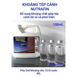 Khoáng Tép Nutrafin 100ml cho tép lạnh, tép màu, sula