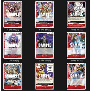 🌟chính hãng🌟 bài one piece tcg team đỏ awakening of the new era op05
