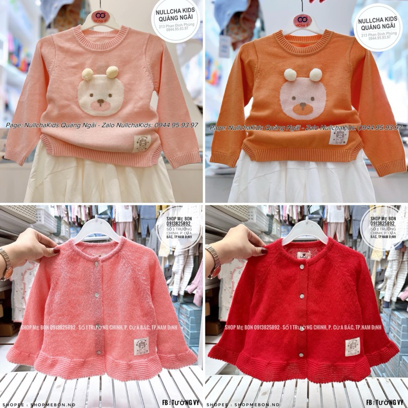 Áo len Lullaby lông thỏ ấm áp (6-9m đến 5y)