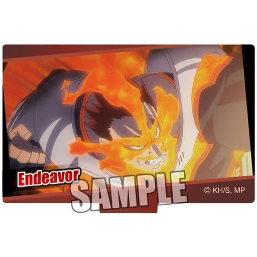 Standee mô hình nhân vật My Hero Academia - Broccoli - Trading Mini Acrylic Stand Vol 2 - Endeavor