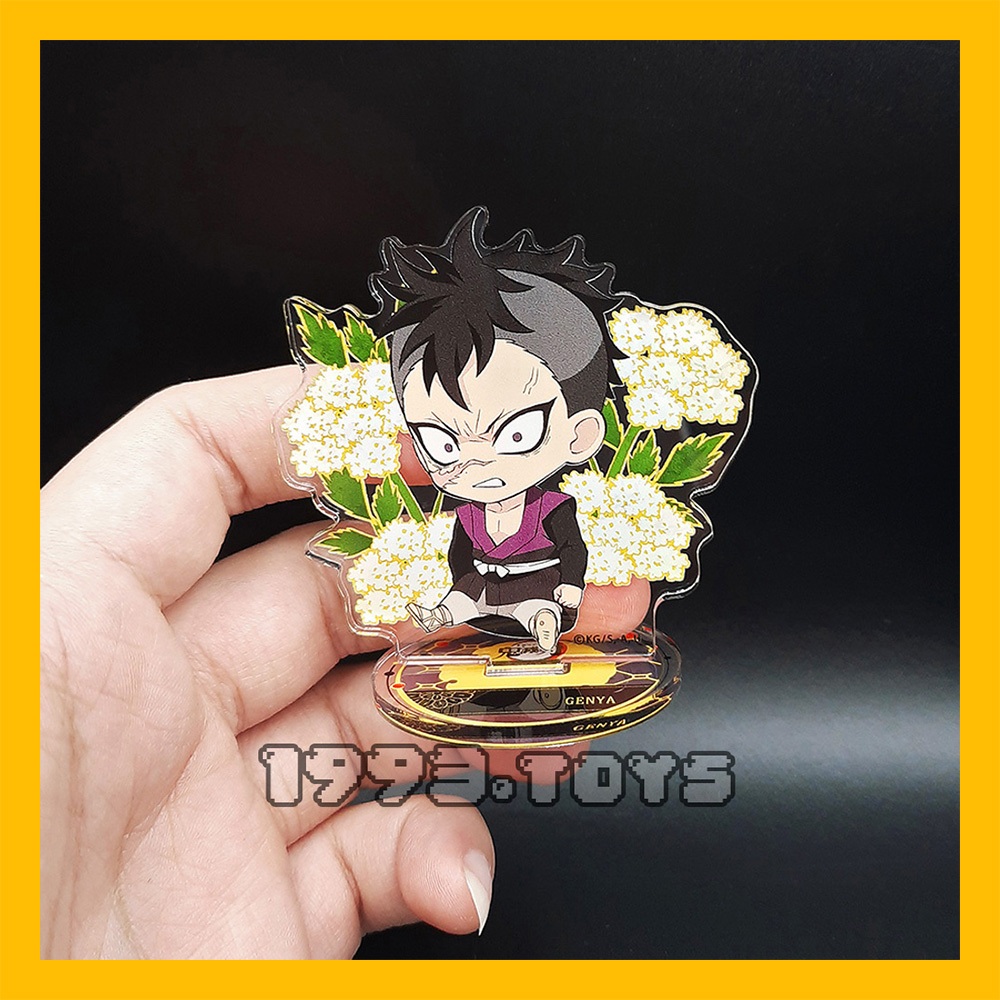 Standee mô hình nhân vật Kimetsu no Yaiba - Chugai Mining Petanko Trading Acrylic Stand Miyabihana - Genya Shinazugawa