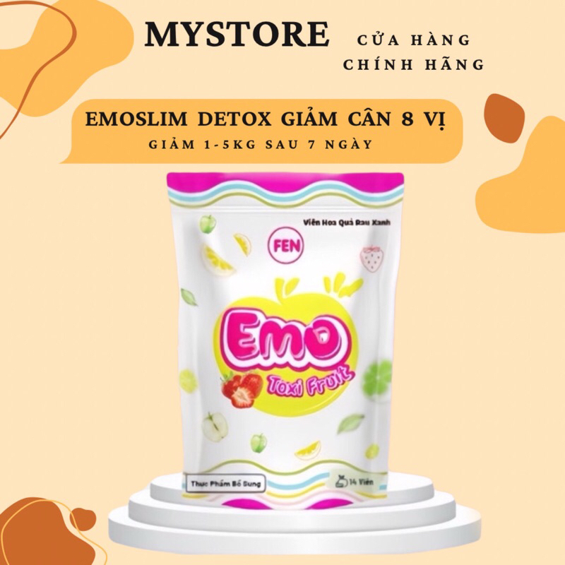 Giảm cân Emo Toxi dạng viên ,giảm mỡ