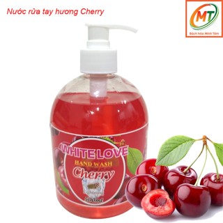 Nước rửa tay White Love ( Hương Cherry, Đào, Dây Tây ) 500ml