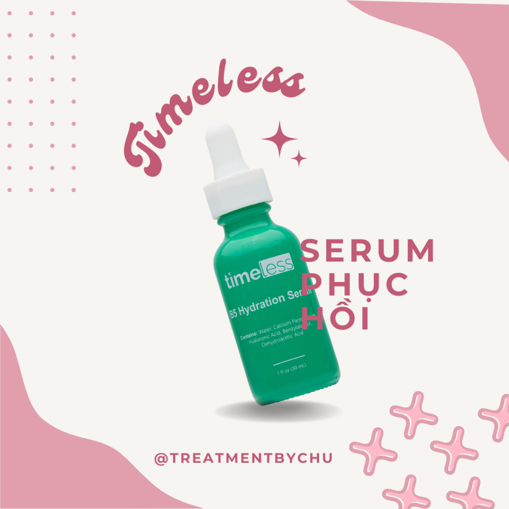 Serum Hồi phục da Timeless Vitamin B5 30ml - treatmentbychu