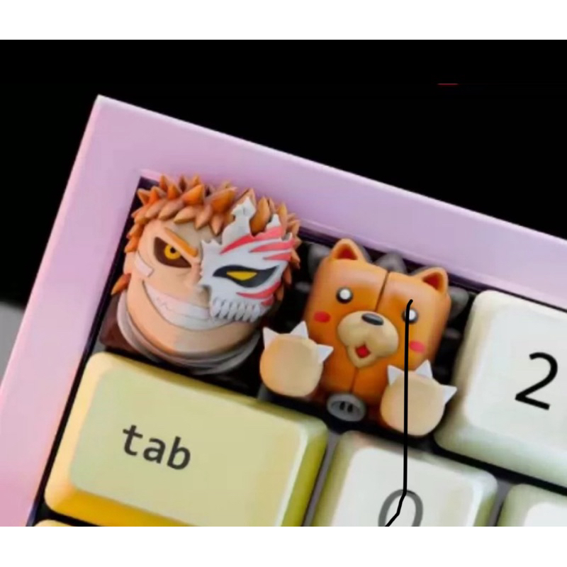 Keycap, Phôi Keycap Resin Bleach Ichigo