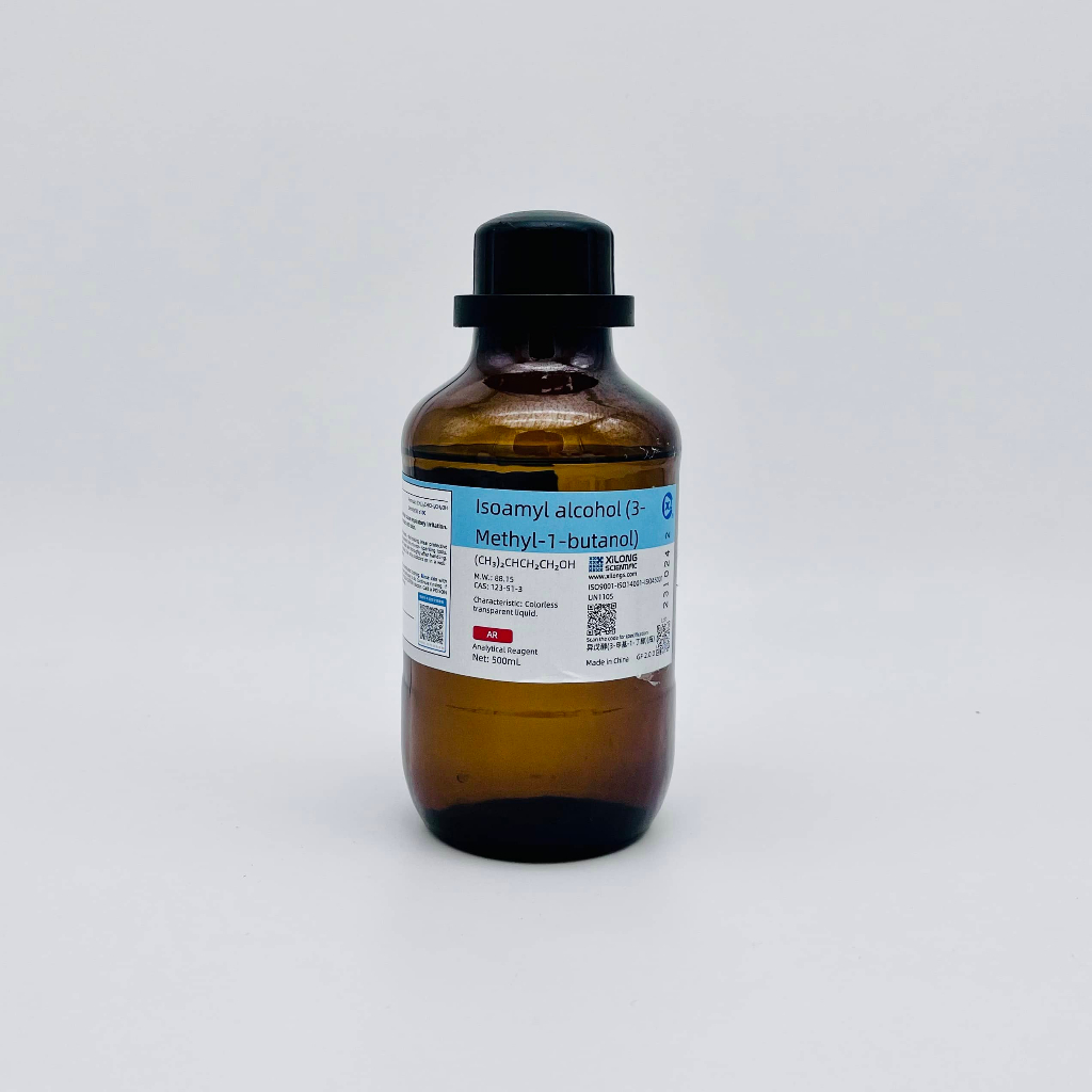 Hóa chất Isoamyl Alcohol (AR, Chai 500ML, Xilong, Cas 123-51-3)