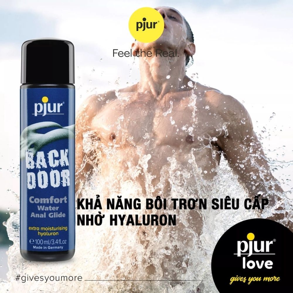 Chất Bôi Trơn Gốc Nước pjur BACK DOOR Moisturising 2ml