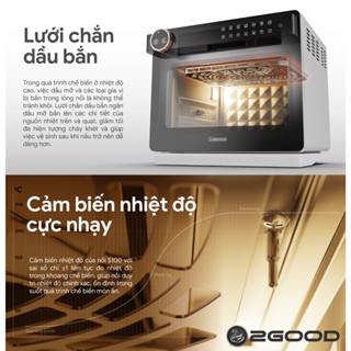 (Hỏa tốc) Nồi chiên hơi nước 2Good S100 - dung tích 20l