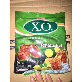 Kẹo ngậm xo trà chanh, kẹo ngậm xo vị hoa quả Thai lan gói 50 cái