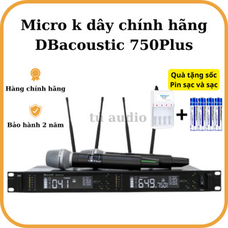 Micro dB acoustic DB 750Plus hàng nhập khẩu chính hãng - chuyên dùng cho sự kiện.
