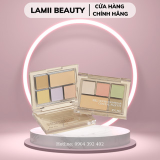 Bảng triệt sắc/che khuyết điểm clio kill cover founwear concealer palette - lamii beauty