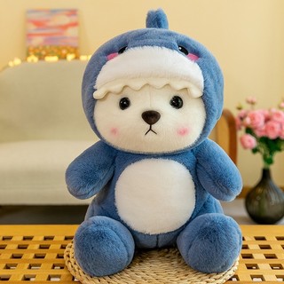 Gấu Bông Lena thỏ hồng-cá mập