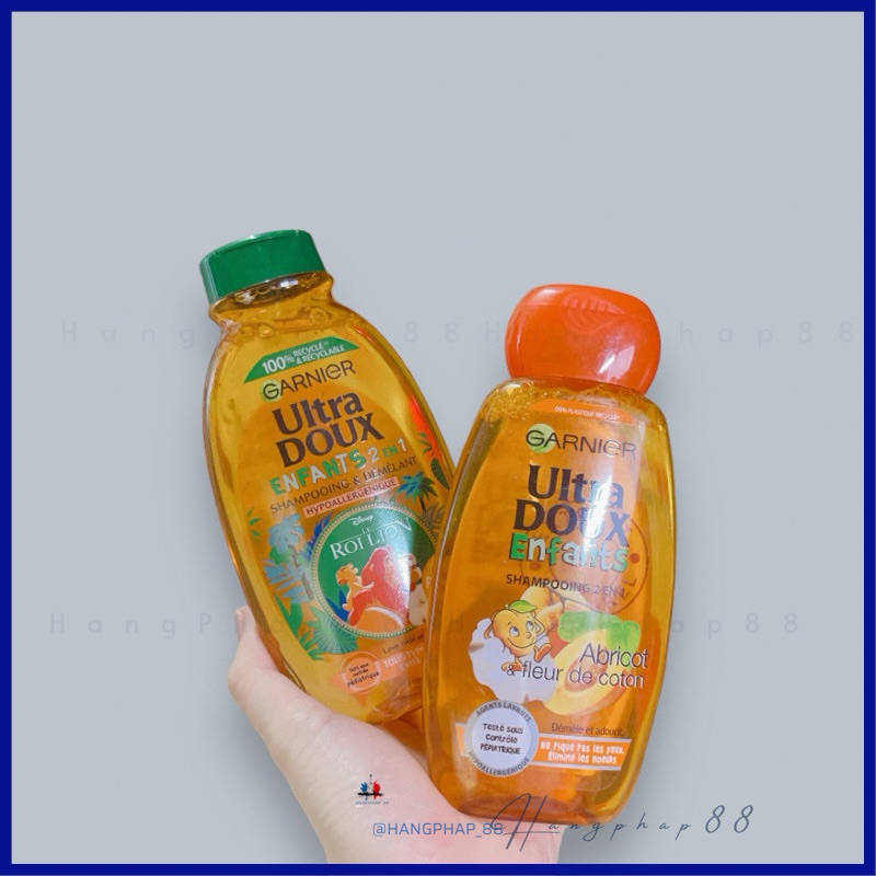 Dầu gội hương trái cây Garnier cho bé từ 3 tuổi