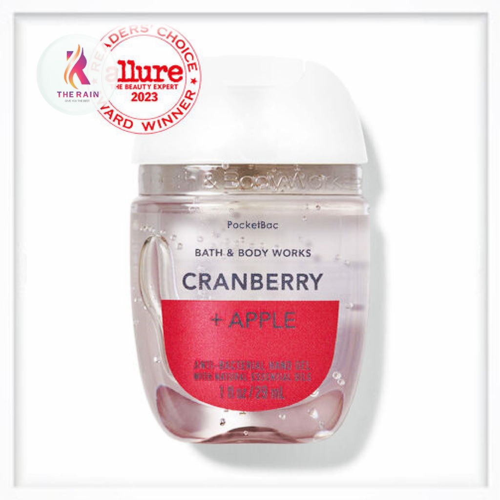 Gel rửa tay khô Bath & Body Works Cranberry + Apple 29ml