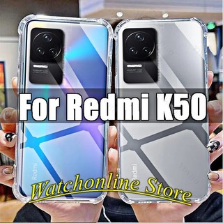 Ốp lưng dẻo chống va đập Xiaomi Redmi K50 K50pro K50 Ultra trong suốt có lỗ móc dây đeo