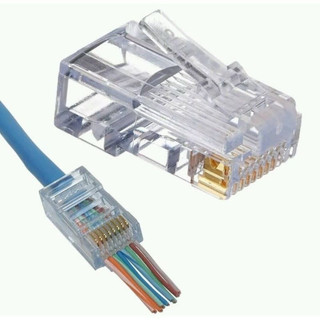 Hạt mạng xuyên thấu rj45 mpase hộp 100 hạt -kmb
