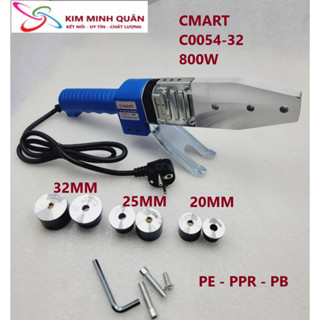 Máy Hàn Nhiệt 20-25-32mm Ống Nhựa PPR,PE,PB Công Suất 800W C0054-32 CMART