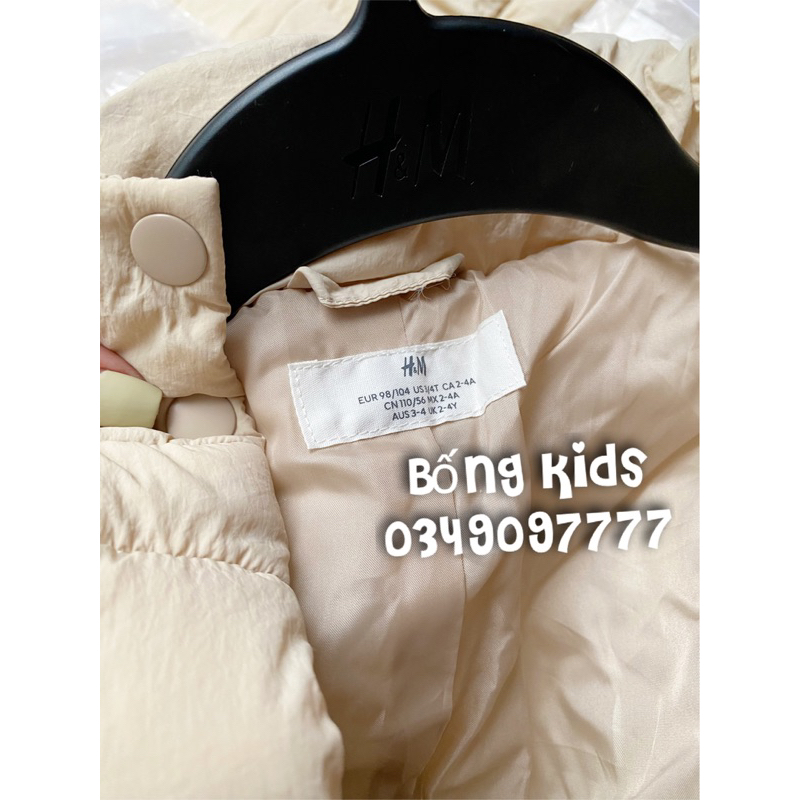 Áo Phao Bé Gái Be Nude Chống Nước HaM