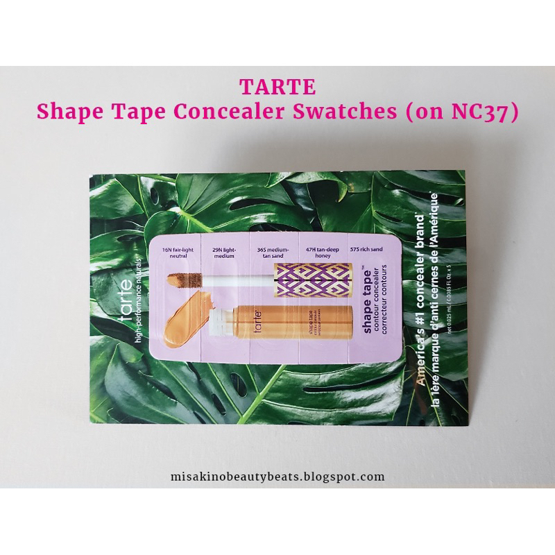 🌷 Tarte Shape Tape Concealer Sample - Mẫu thử kem che khuyết điểm 0.025ml