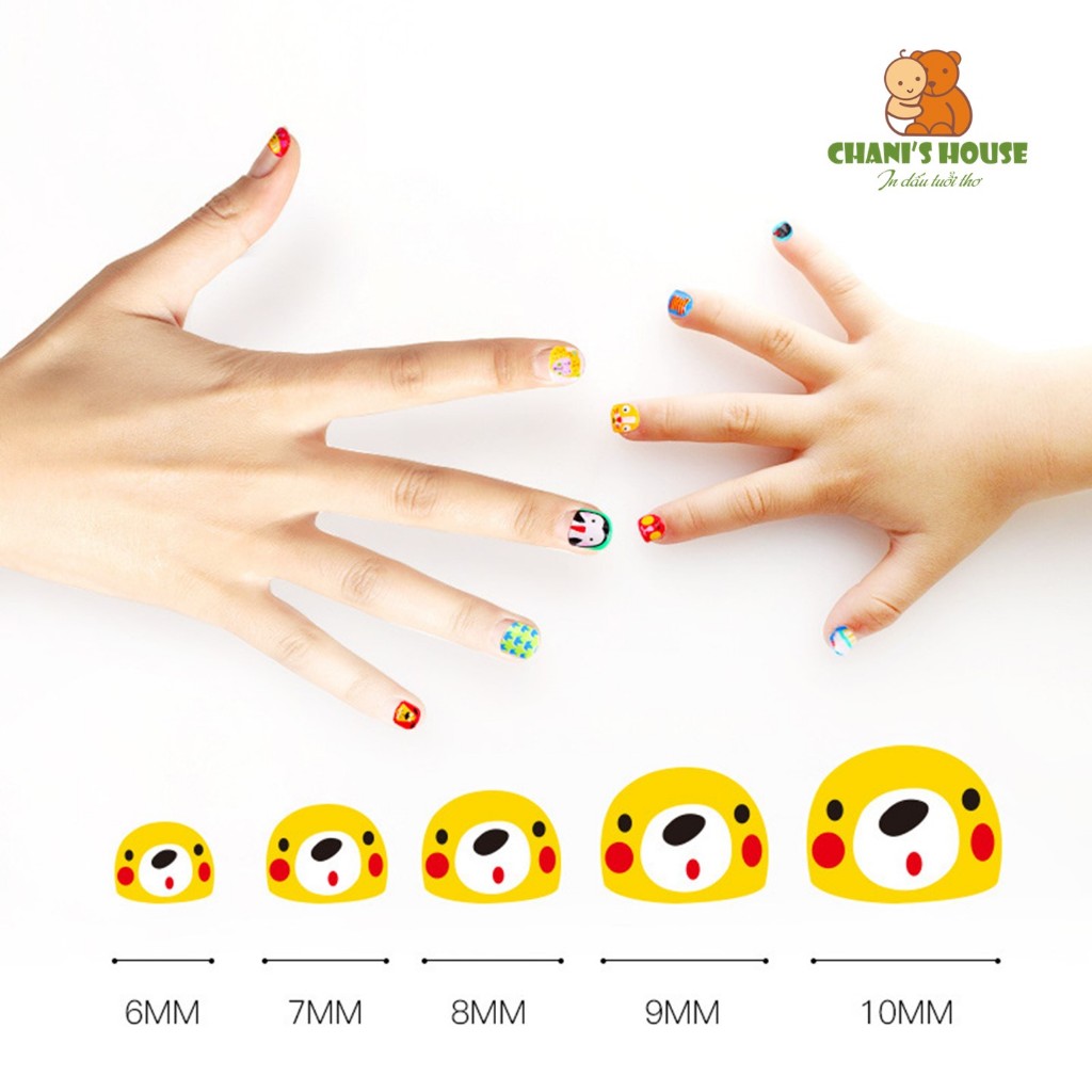 ĐỒ CHƠI STICKER DÁN MÓNG TAY VÀ HÌNH XĂM TẠM THỜI SAALIN, JOAN MIRÓ, MIDEER THEO CHỦ ĐỀ