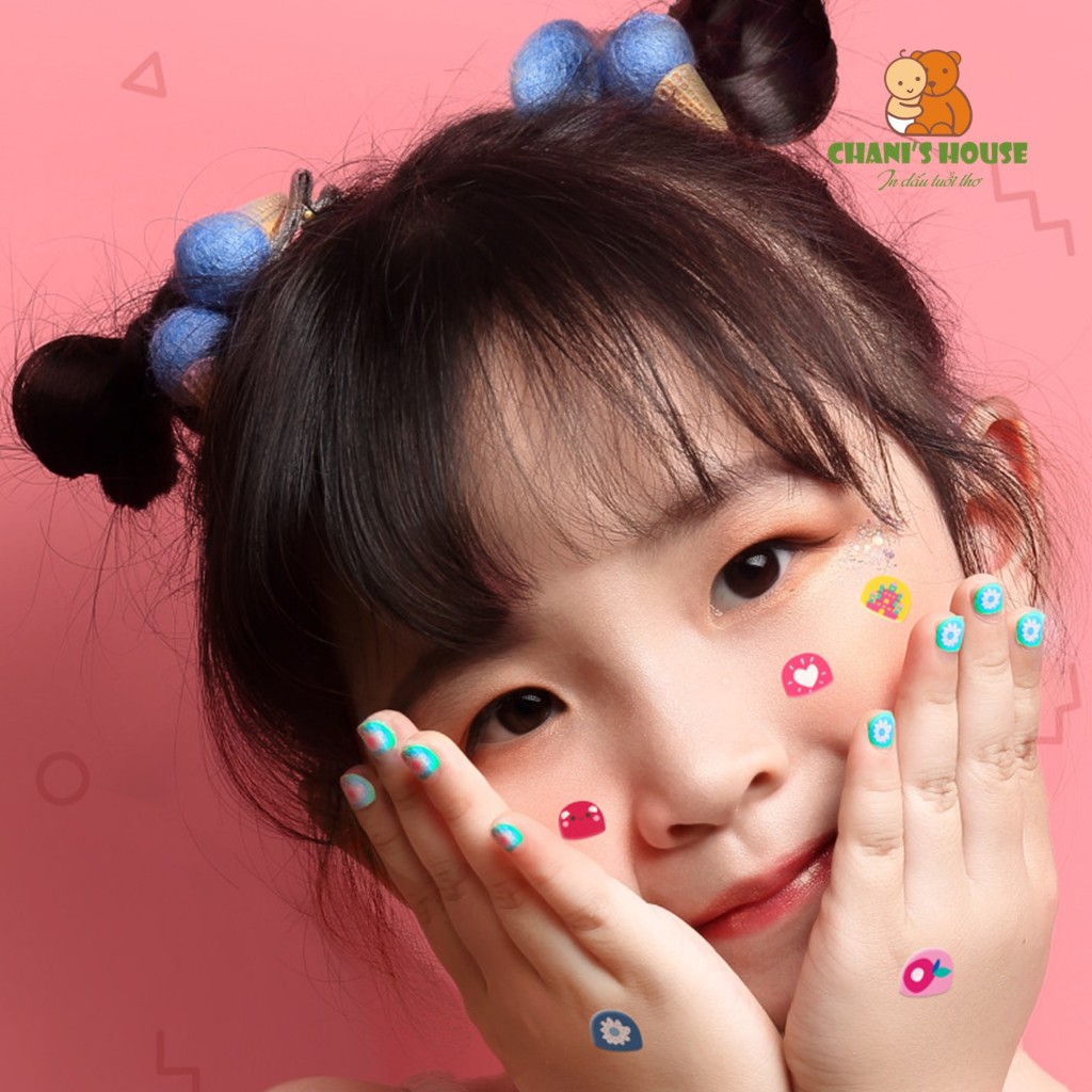 ĐỒ CHƠI STICKER DÁN MÓNG TAY VÀ HÌNH XĂM TẠM THỜI SAALIN, JOAN MIRÓ, MIDEER THEO CHỦ ĐỀ