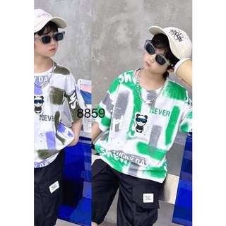 Áo thun hiphop bé trai size 34-50kg