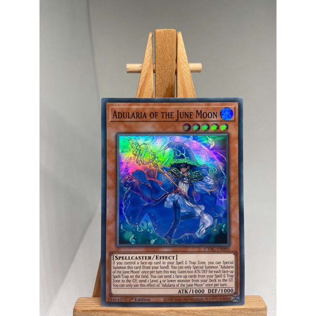 Thẻ Bài Yugioh Monster Adularia of the June Moon - CYAC-EN095 - Super
