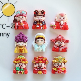 Charm Jibbitz, Sticker Gắn Dép Hình Tết, Thần Tài, Quan Âm Trang Trí Toploader, DIY Dép Crocs