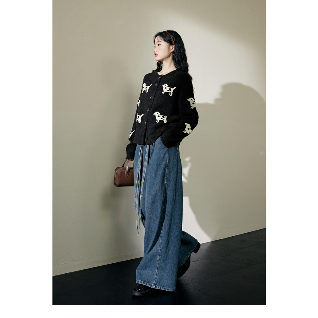 A0011 Áo len cardigan hàng xuất của KUOSE