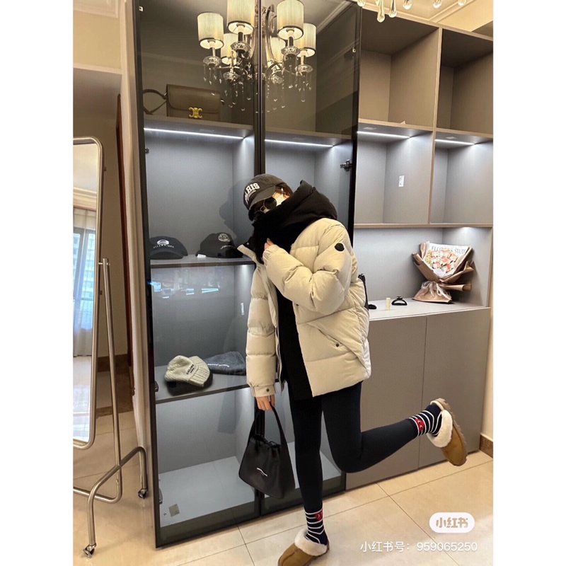 Áo khoác phao mùa đông cao cấp cho nam và nữ Moncler