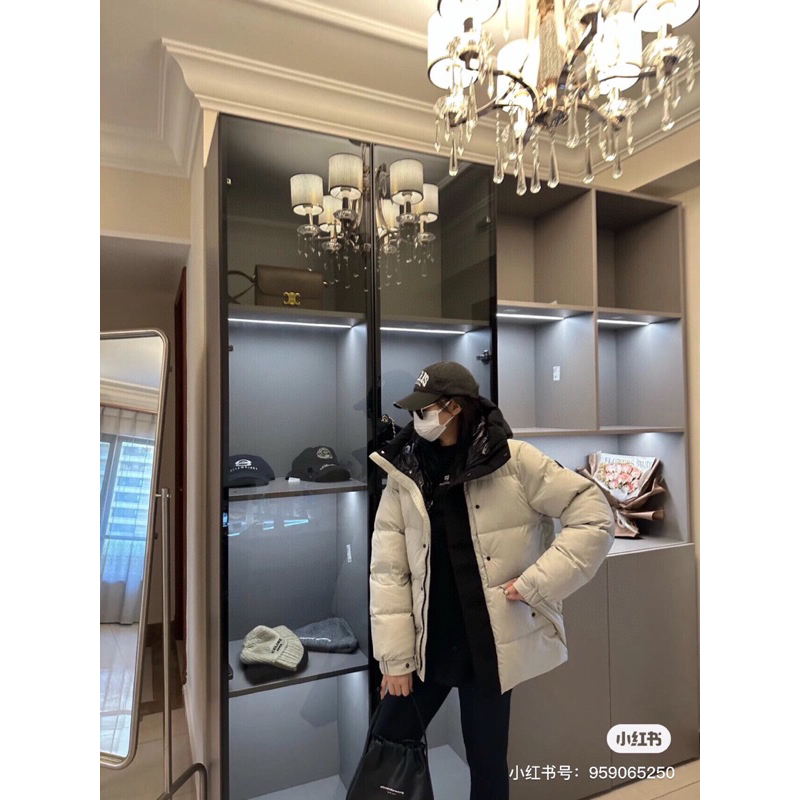 Áo khoác phao mùa đông cao cấp cho nam và nữ Moncler