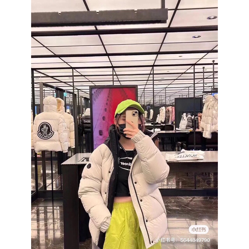 Áo khoác phao mùa đông cao cấp cho nam và nữ Moncler