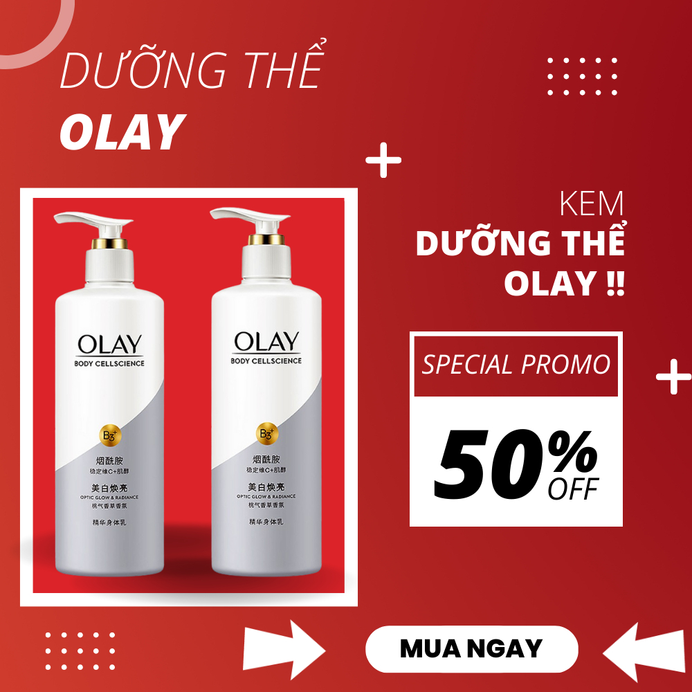 Sữa Dưỡng Thể OLAY Vitamin C Bright Ultra Whitening Dưỡng Trắng Da Toàn Thân 250ml