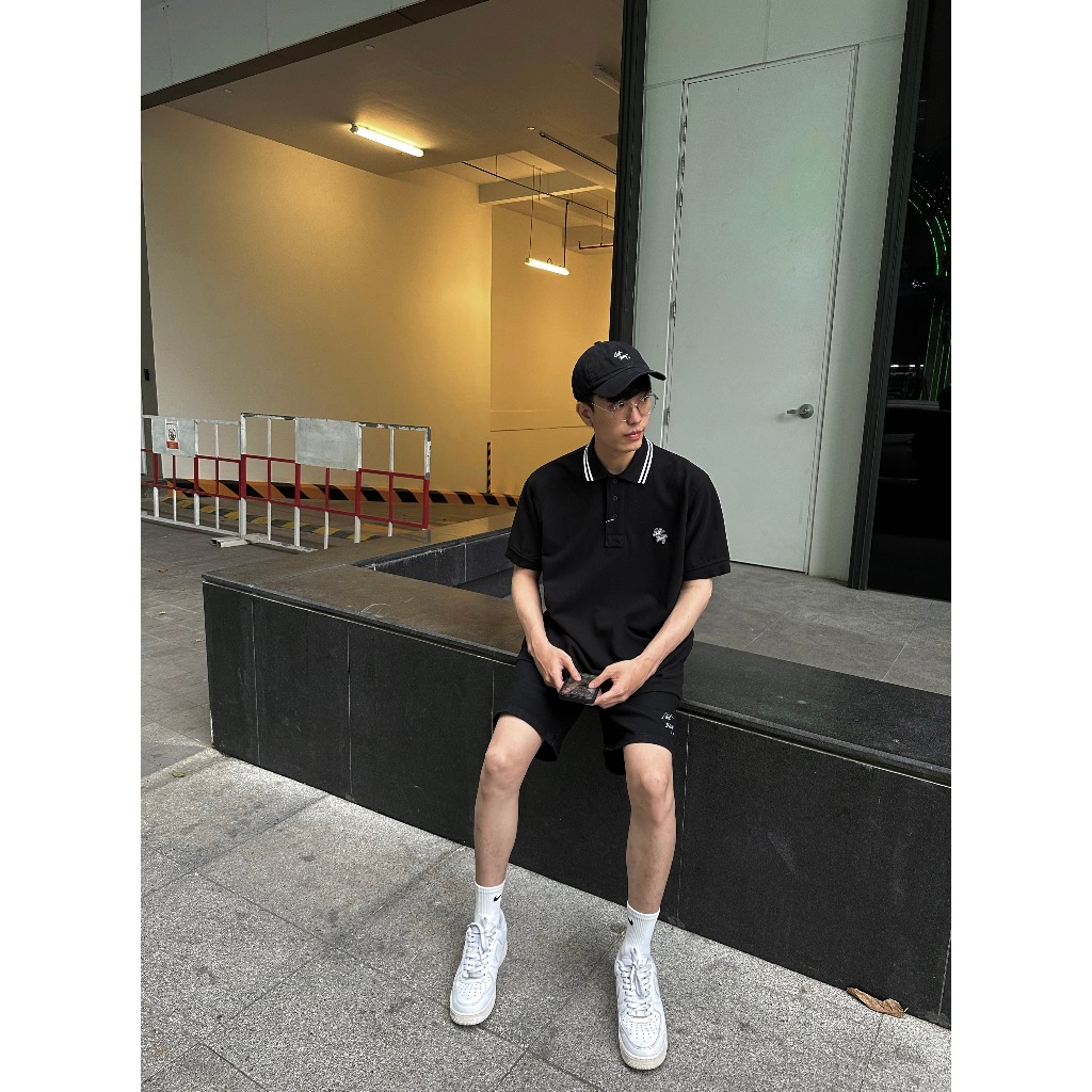 ÁO POLO sọc cổ CHUOT TRANG