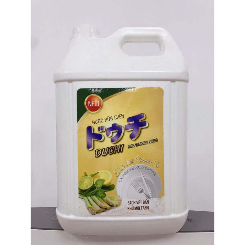 Nước rửa chén Duchi can 10L siêu tiết kiệm
