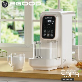 Máy làm sữa hạt  2Good Sona i8 (dung tích 1.2 lít) -tự động nấu, tự động vệ sinh