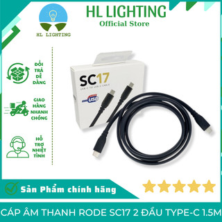 Cáp âm thanh rode sc17 2 đầu type-c 1.5m - chất lượng âm thanh tuyệt vời cho thiết bị android hl lighting