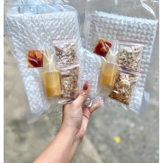 Sét bánh tráng muối béo bơ đậu phộng bịch 200g