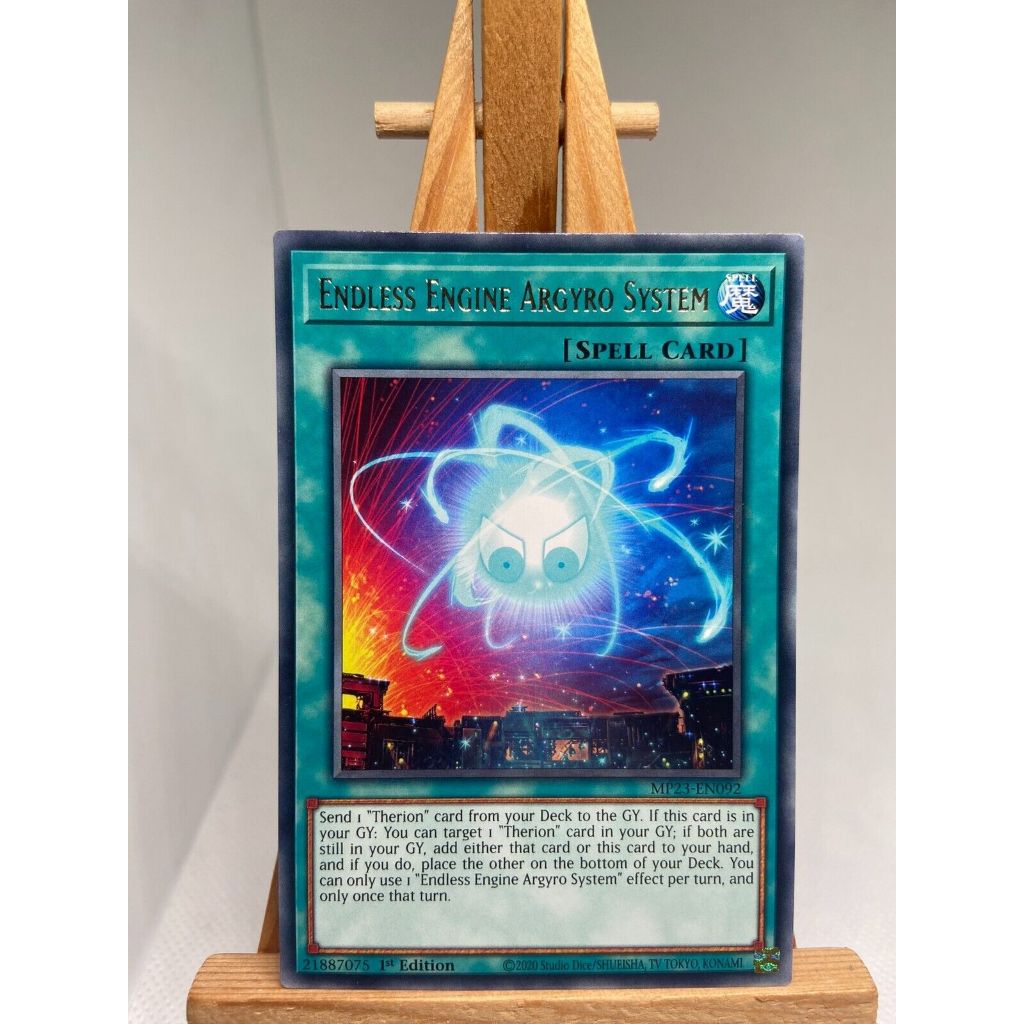 Thẻ Bài Yugioh Spell Endless Engine Argyro System - Rare MP23-EN092