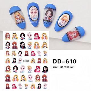 Sticker hoa cúc hót trend dán móng, sticker nhiều kiểu dán móng