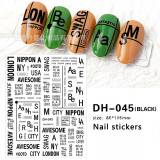 Sticker hoa cúc hót trend dán móng, sticker nhiều kiểu dán móng