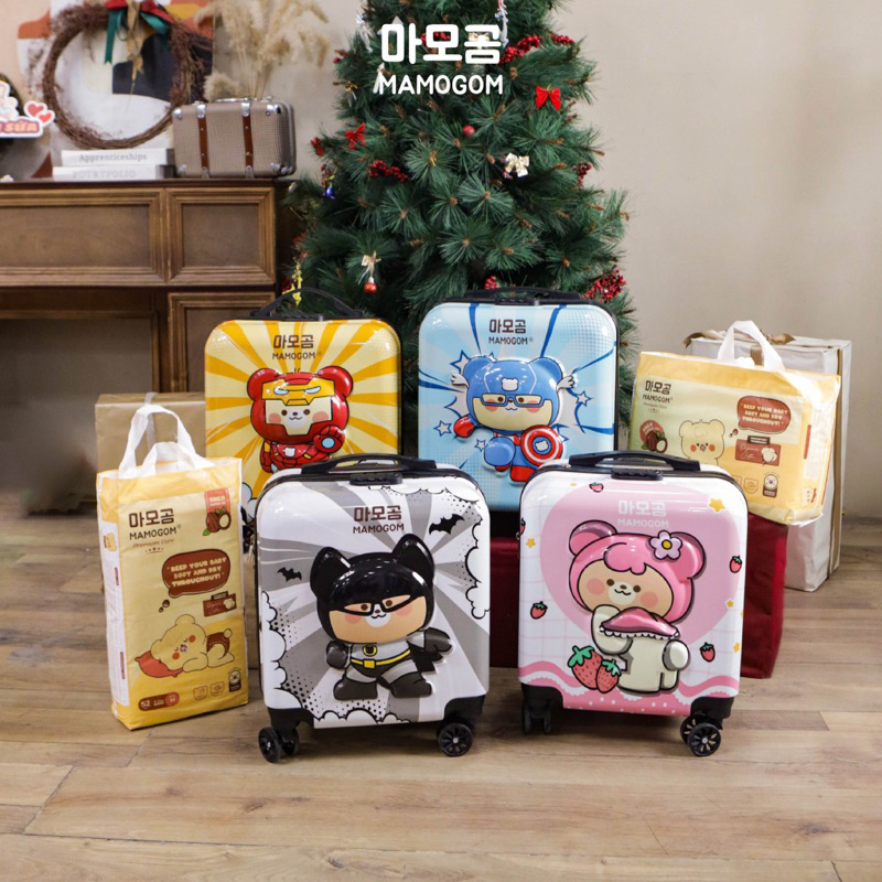 [ Tặng Vali]Combo 4 Bịch Bỉm Mamogom Tặng Vali Cho Bé