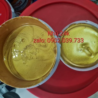 Sơn nhũ vàng 24K sơn ngoại thất supon