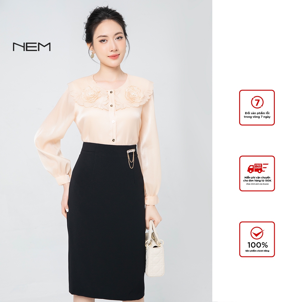 Chân váy thiết kế cao cấp NEM Fashion 09072 giá tốt