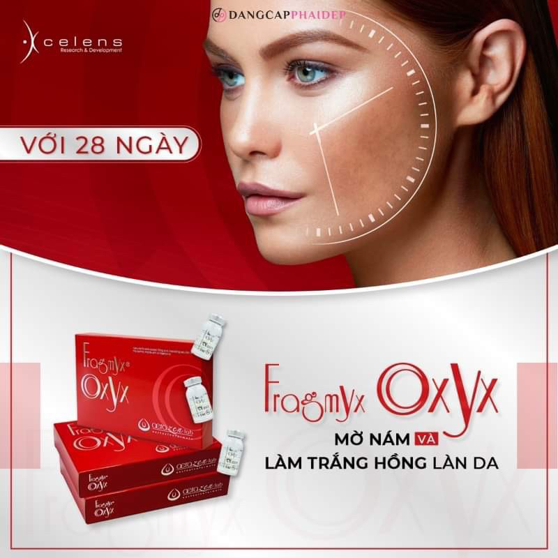 Mesotherapy Fragmyx OxYx XCELENS Trắng Da Mờ Thâm Nám Chống Lão Hóa