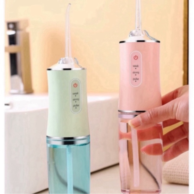 Tăm nước vệ sinh răng miệng tiện lợi cho mọi gia đình - Máy tăm nước cầm tay hàng chính hãng cao cấp dễ sử dụng