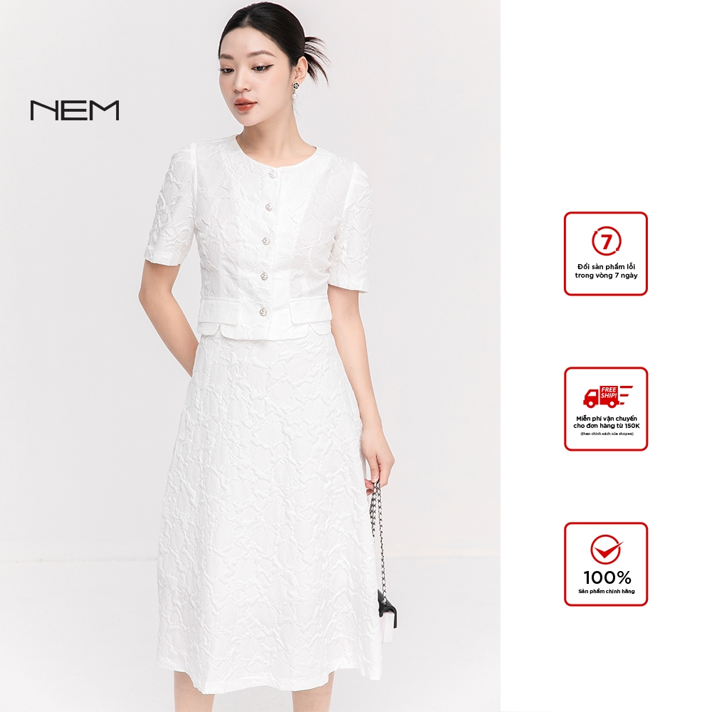 Chân váy thiết kế cao cấp NEM Fashion 01402 giá tốt