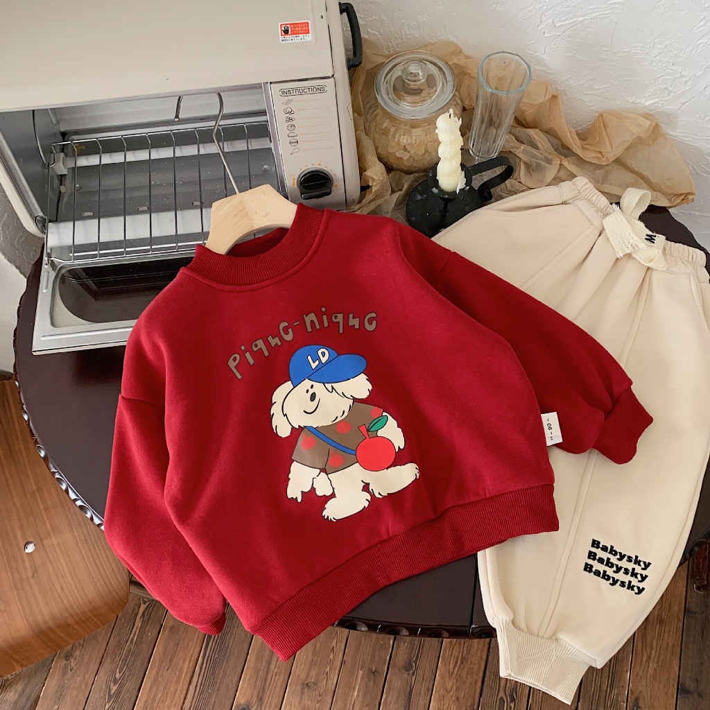 Áo nỉ lông bé trai hãng BEIBEI shop Sukun - Áo nỉ lót lông trẻ em Kunkids