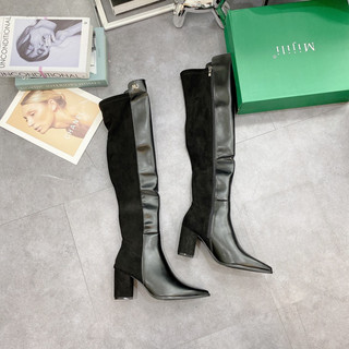 Boot Miji Vá Da Mũi Nhọn Gót 5cm Fullbox - CERIHOUSE