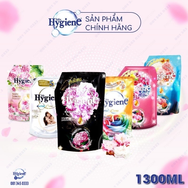 Nước xả vải Hygiene Thái Lan đậm đặc Túi 1150ml